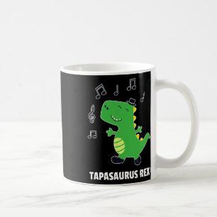 Tap Dance -tapasaurus Rex-Dinosaur-Recital Geschen Kaffeetasse