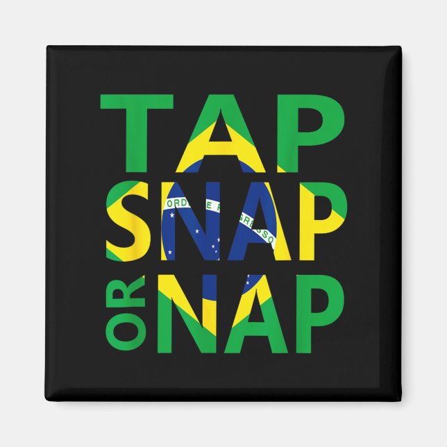 Tap Snap oder Nap - Brazilian Jiu Jitsu und Magnet (Vorne)