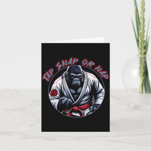 Tap Snap Oder Nickerchen Lustiges Jiu Jitsu Combat Karte