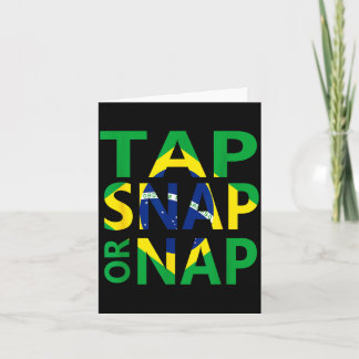 Tap Snap or Nap - Brasilianisches Jiu Jitsu und Karte