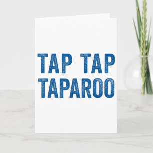 Tap Taparoo Hockey Motivationszitat Männer Frauen Karte