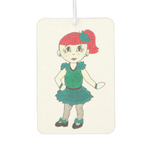 Tapdancing Stich Dance Erwägung Girl Dancer Kostüm Autolufterfrischer