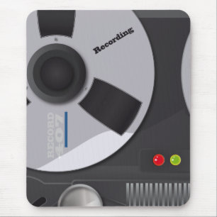 Tape Deck Recorder Mousepad