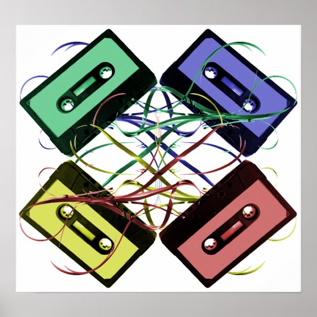 Tape Pattern Poster (Vorne)