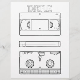 Tapeflix - Page de coloriage.