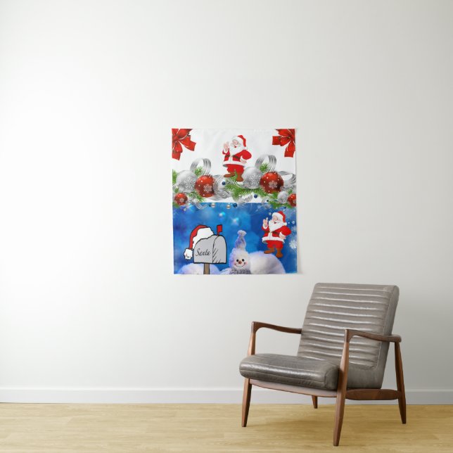Tapestries Snowman Wandteppich (Beispiel)