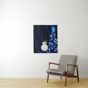 Tapestries Snowman Wandteppich