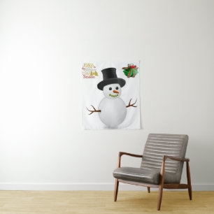 Tapestries Snowman Wandteppich