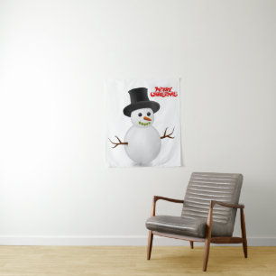 Tapestries Snowman Wandteppich