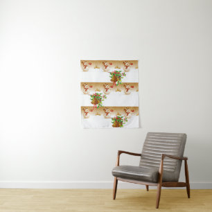 Tapestries Snowman Wandteppich