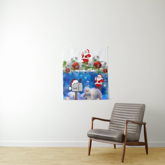 Tapestries Snowman Wandteppich (Beispiel)
