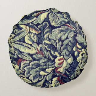 Tapestry-Blätter Rundkissen Rundes Kissen