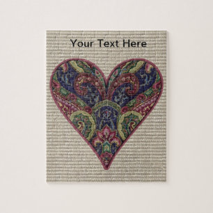 Tapestry Heart Collage