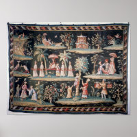 Tapestry im Chinoiserie-Stil von John van