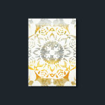 Tapestry Rosette II Leinwanddruck<br><div class="desc">Tapestry Rosette II von Chariklia Zarris</div>