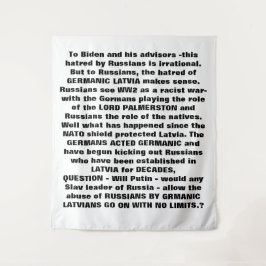 TAPESTRY RUSSIANS WANDTEPPICH