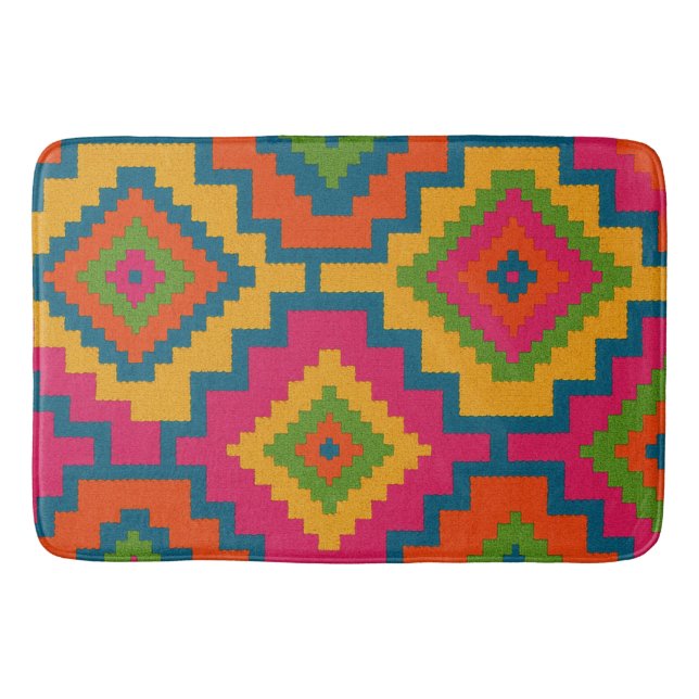 Tapete CORES GEOMÉTRICO  Badematte (Vorderseite)