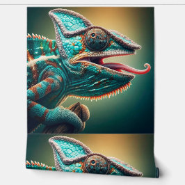 Tapete farbenfrohe Chameleon Master of Camouflage