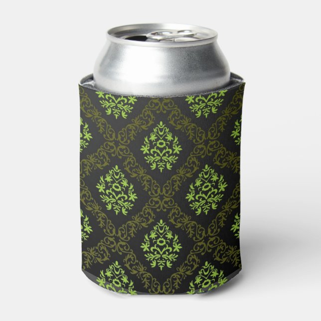 Tapete Floral Green Dosenkühler (Kanne Vorderseite)