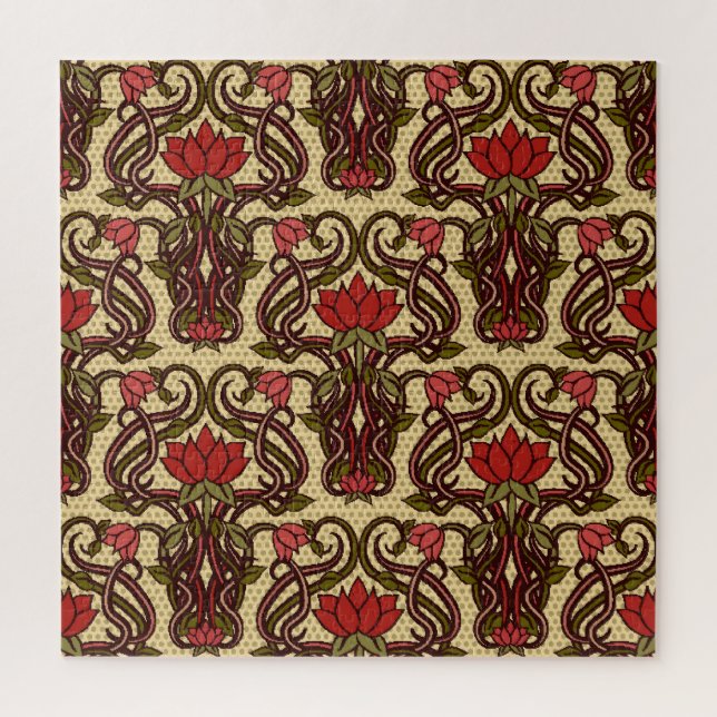 Tapete im Jugendstil. (Vertikal)