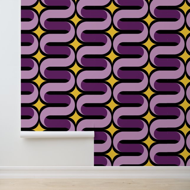 Tapete im modernen Stil (Anwendung)