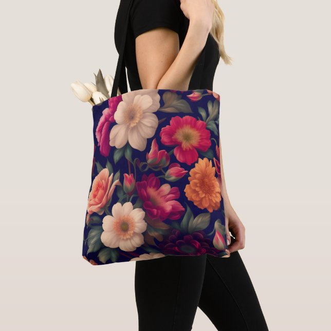 Tapete mit Blumenmuster Tasche (Von Nahem)