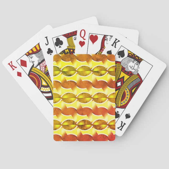 Tapete-Retro Spielkarten (Rückseite)
