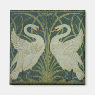 Tapete "Swan, Rush and Iris" Magnet