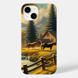 Tapeten Vintage Retro 1940er Case-Mate iPhone 14 Hülle