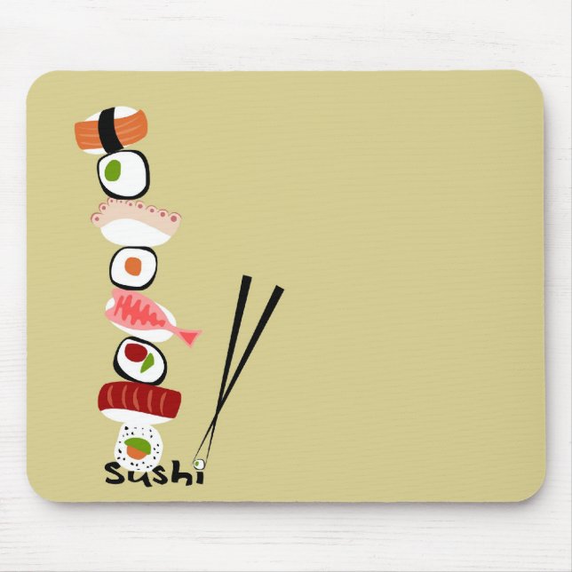tapetesushiamontonado mousepad (Vorne)