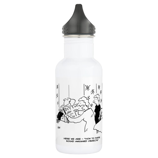 Tapezierung und Zuhause Decoration Cartoon rostfre Edelstahlflasche (Links)