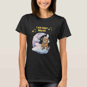 TAPFER ICH BIN SEHR TAPFER TEDDYBÄR MOND SÜß T-Shirt