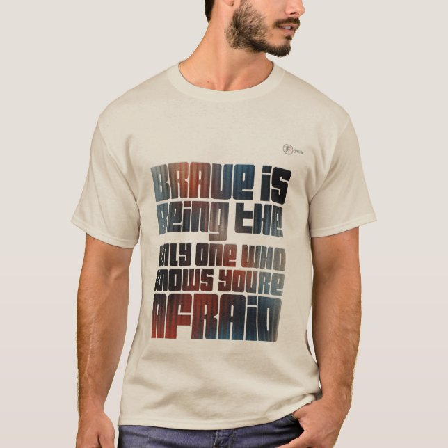 tapfer T-Shirt (Vorderseite)