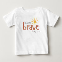 tapfere kleine Baby T - Shirt niedliche Sommersonn