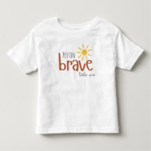 tapfere kleine Kleinkind-T - Shirt niedliche Somme