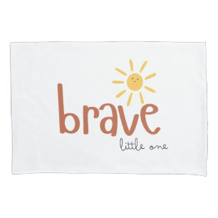 tapfere kleine Pillowcase-niedliche Sonne Kissenbezug