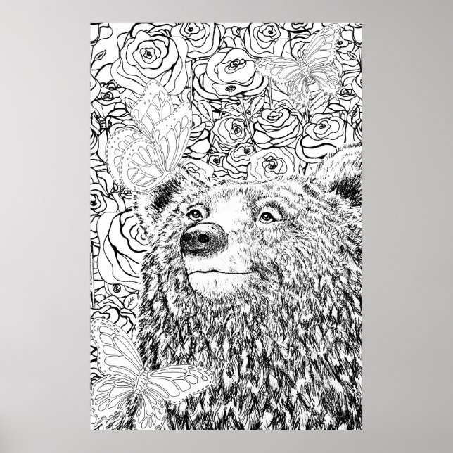 Tapferer Bär Poster (Vorne)