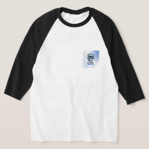Tapferes Herz Majestätischer Löwenkopf Minimalisti T-Shirt