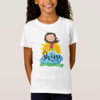 Tapferes und mutiges Mädchen-Shirt