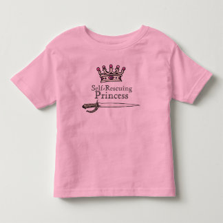 Tapferkeit, Schwert, Selbsthilfe, Prinzessin, Femi Kleinkind T-shirt