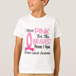 Tapferste Person kenne ich Brustkrebs T-Shirt