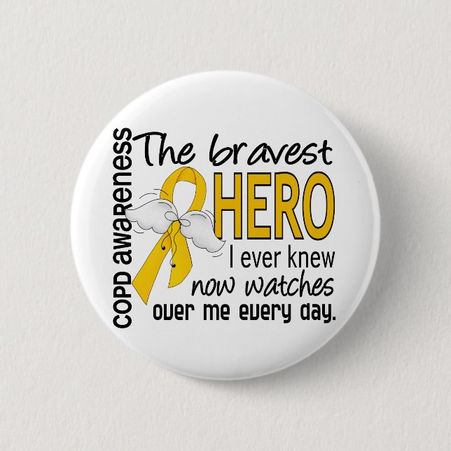 Tapferster Held kannte ich COPD Button (Vorderseite)