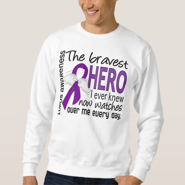 Tapferster Held kannte ich überhaupt Lupus Sweatshirt (Vorderseite)