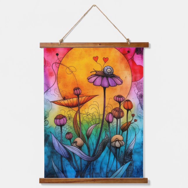 tapices wandteppich mit holzrahmen (Vorderseite)