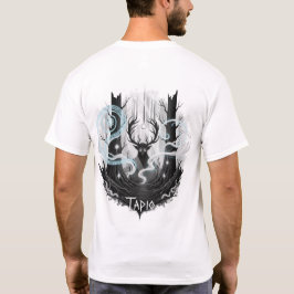 "Tapio" Finnisches Waldgeist-Elch-T-Shirt T-Shirt