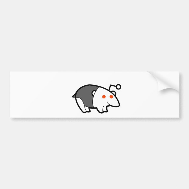 Tapir Autoaufkleber (Vorne)