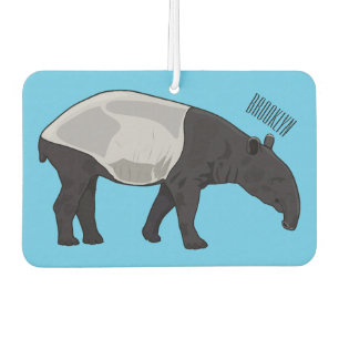Tapir-Cartoon-Abbildung Autolufterfrischer