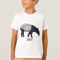 Tapir-Cartoon-Abbildung