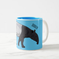 Tapir-Cartoon-Abbildung