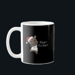 Tapir Christmas Tapire Winter Animals Kaffeetasse<br><div class="desc">The tapir for Christmas with fairy lights. Funny animals with gifts and snow for the holidays. Also funny for Christmas in July. Tapirs are cute animals and perfect for Christmas.</div>